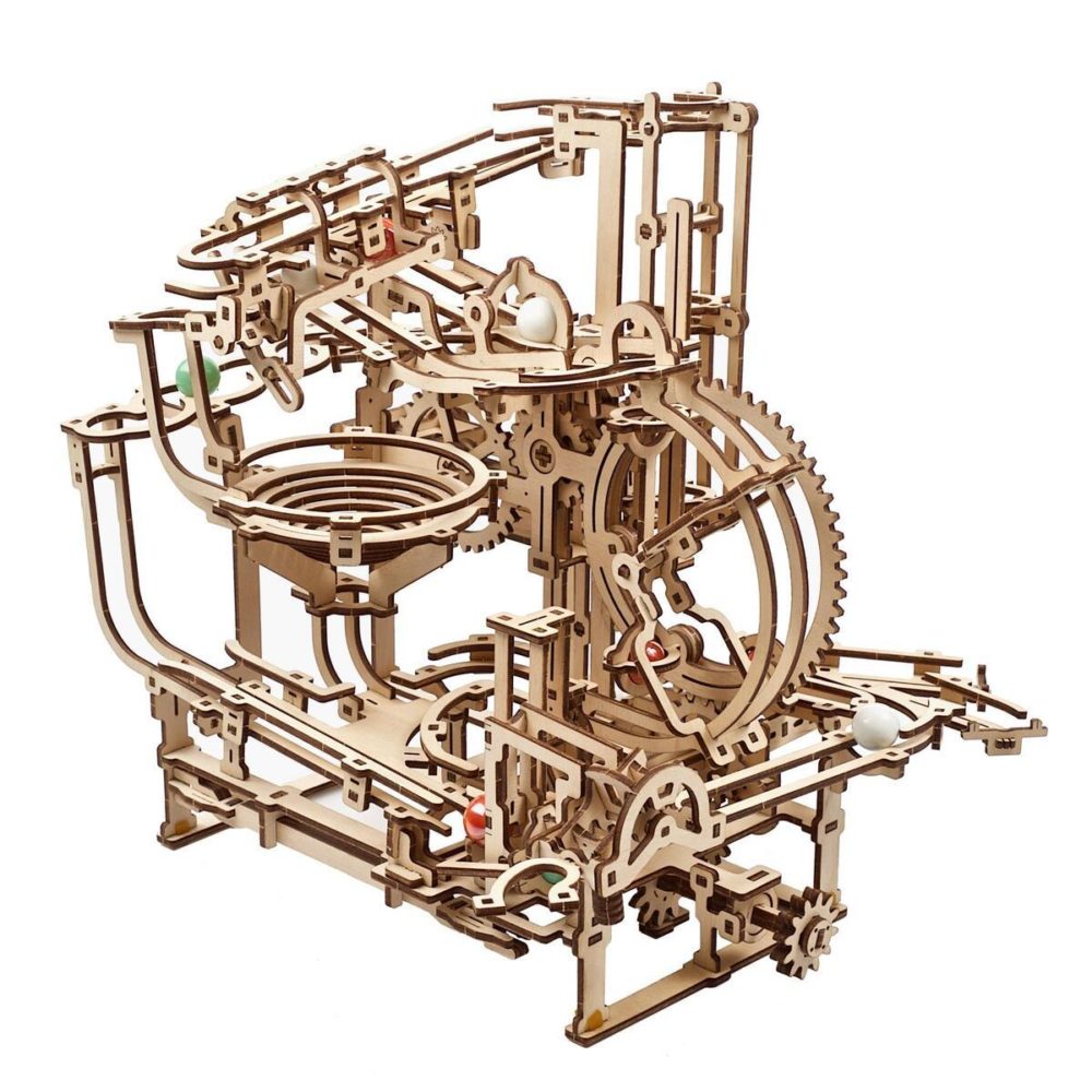 UGears Marble Run Tiered Hoist