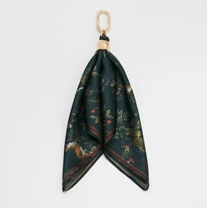 Silk Scarf Bag Charm