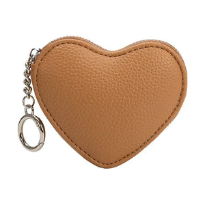 Puffy Heart Coin Purse Charm