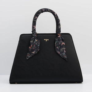 Black Structured Tote