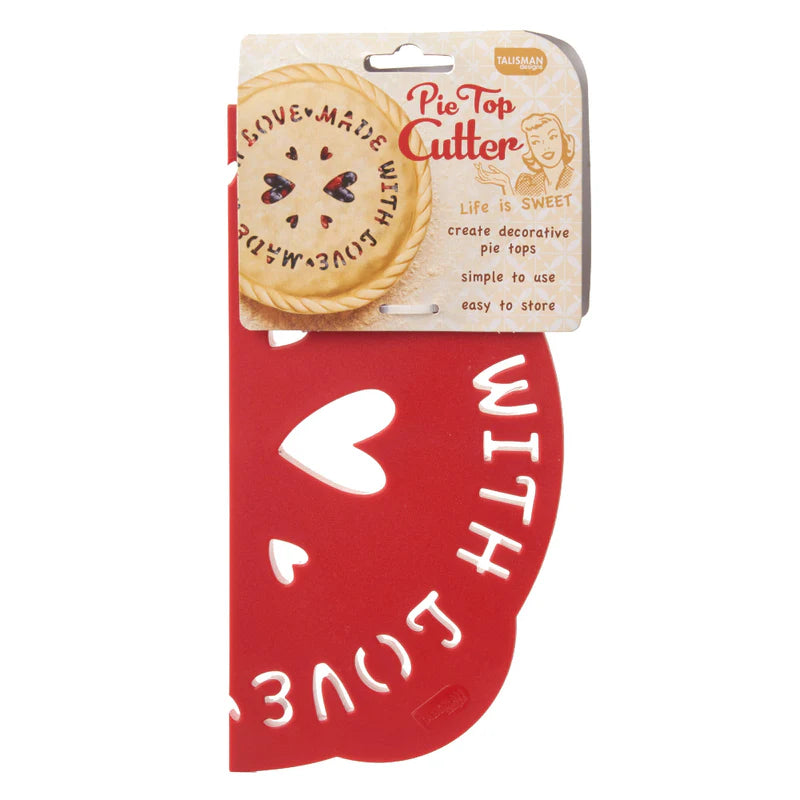 Pie Top Cutter - Made with Love