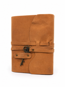 Handcrafted Leather Journal w/ Key