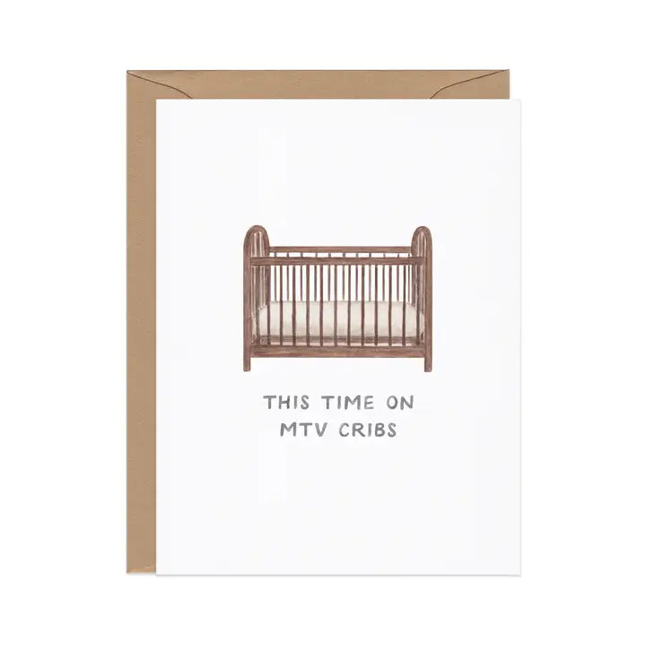 MTV Cribs New Baby Card