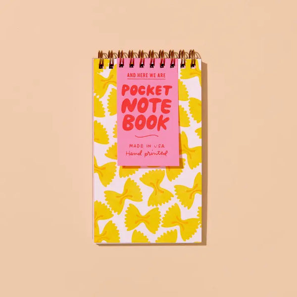 Letterpress Small Spiral Notebook