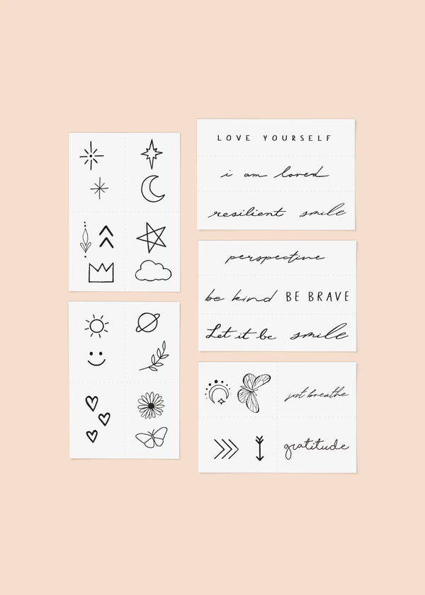 Inked by Dani Temporary Tattoo Pack