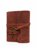 Handcrafted Leather Journal w/ Key