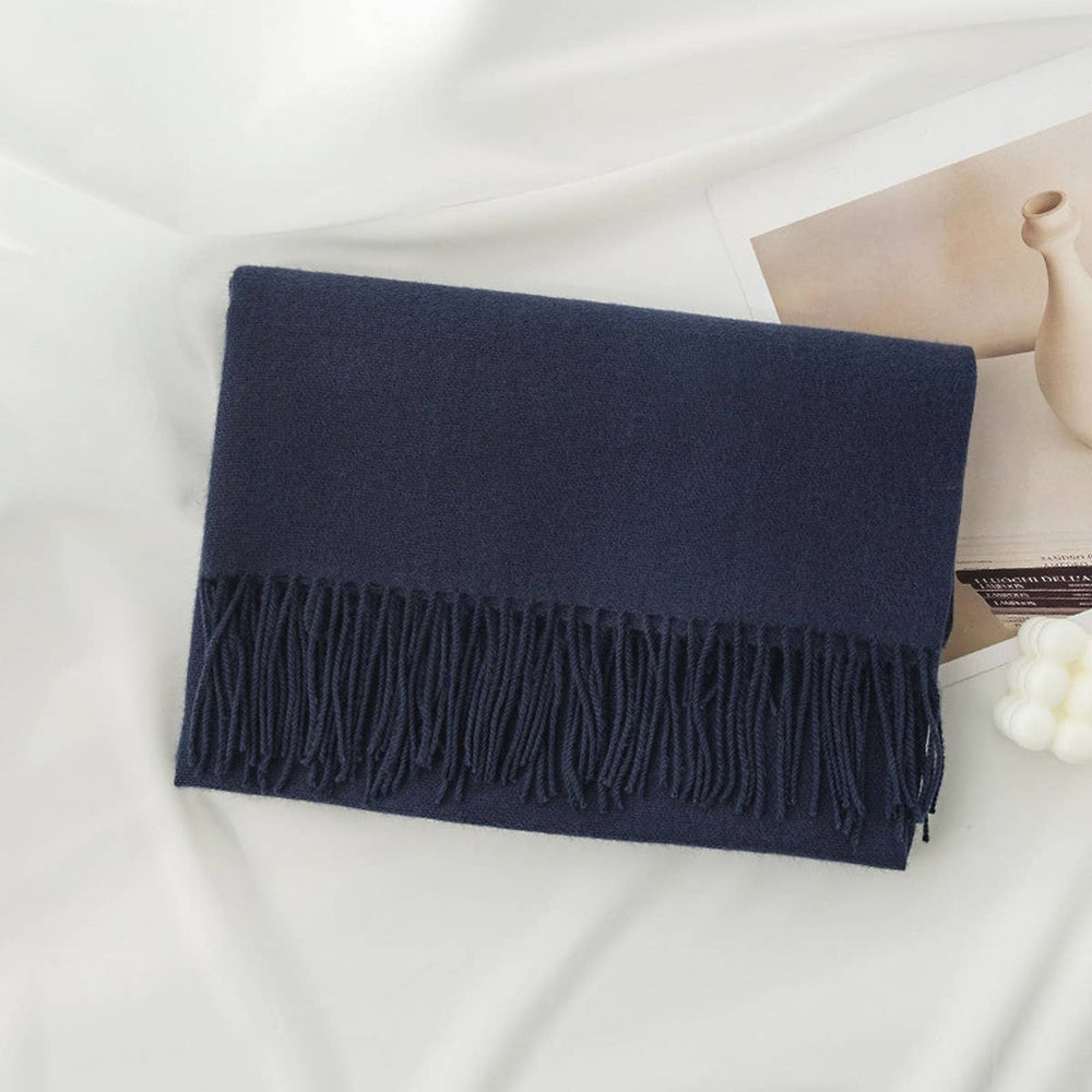 Cozy Solid Color Winter Scarf