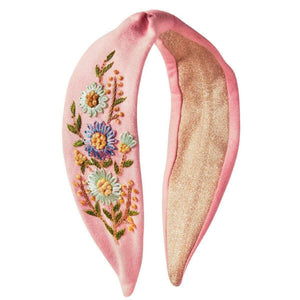 Embroidered Velvet Headbands