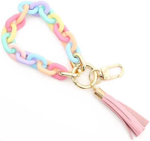 Chain Key Ring Bracelet