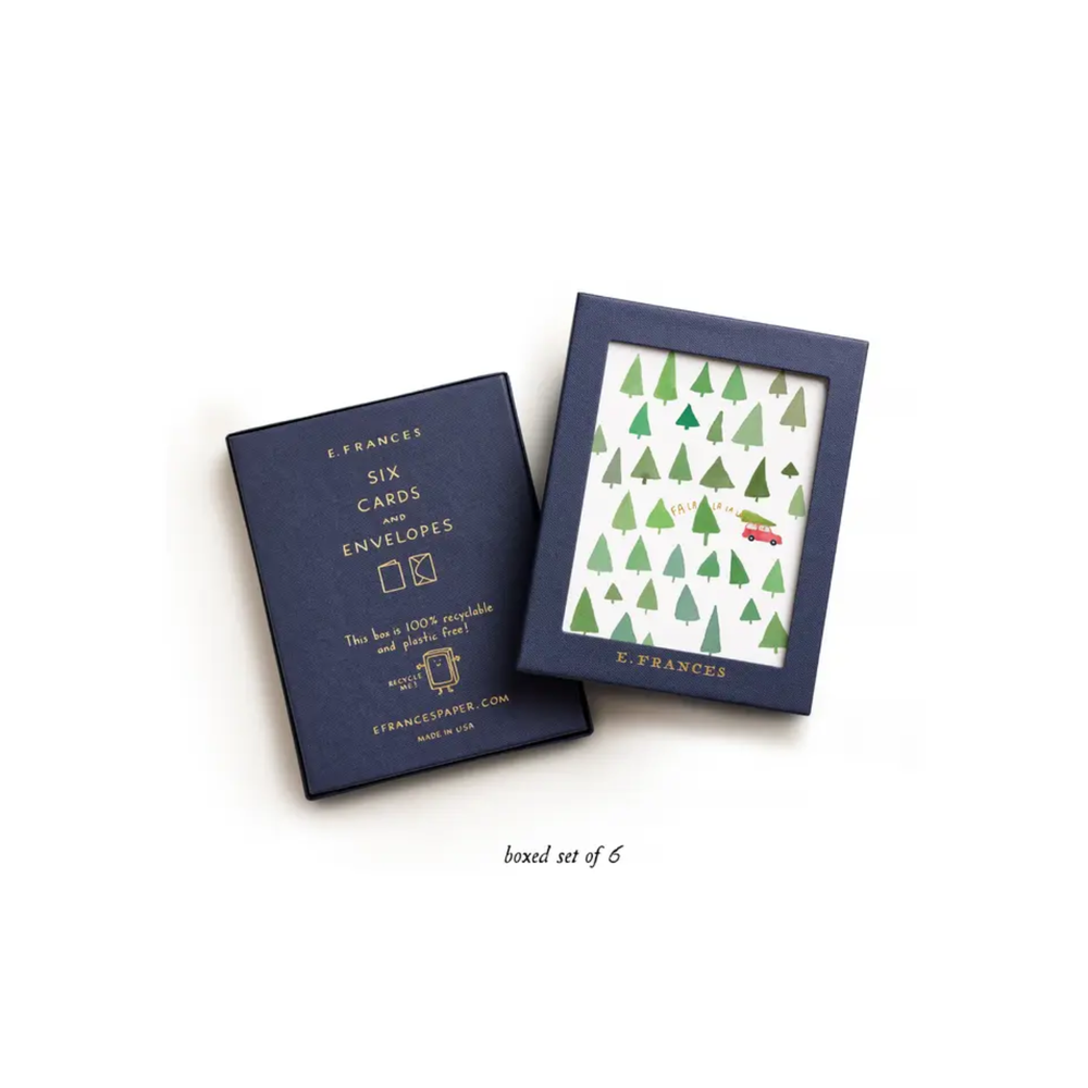 E. Frances Paper Boxed Christmas Cards (set of 6)