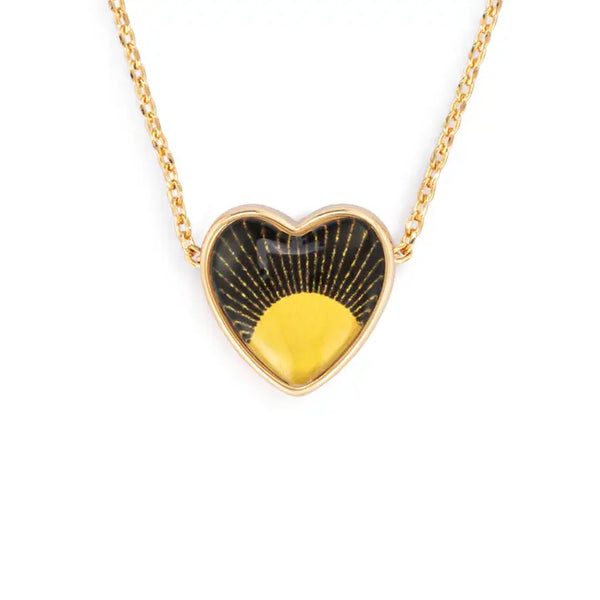 Art Heart Necklace