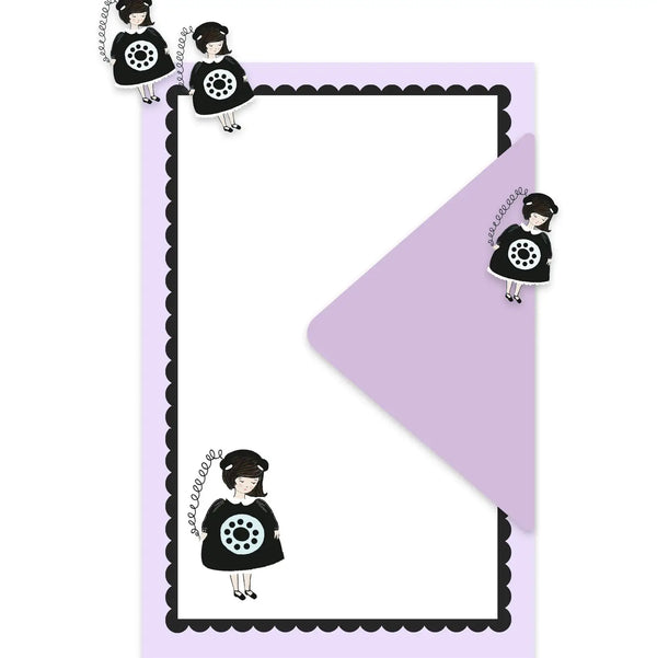Lavender Suite Stationery Set