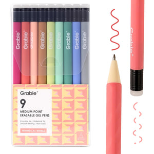 Medium Point Erasable Gel Pen Set