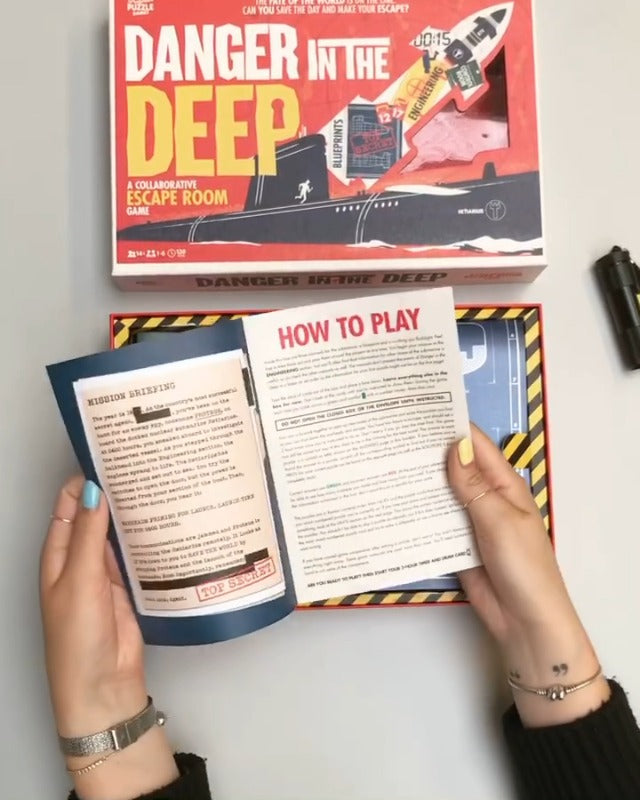 Danger In the Deep Escape Room Game