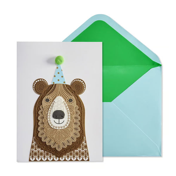 Bear With Hat Card