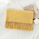 Cozy Solid Color Winter Scarf
