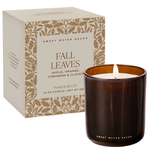 Fall Leaves Soy Candle