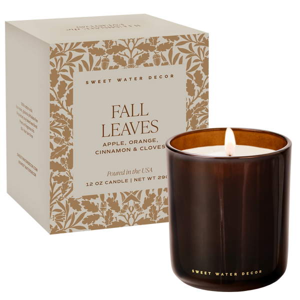 Fall Leaves Soy Candle