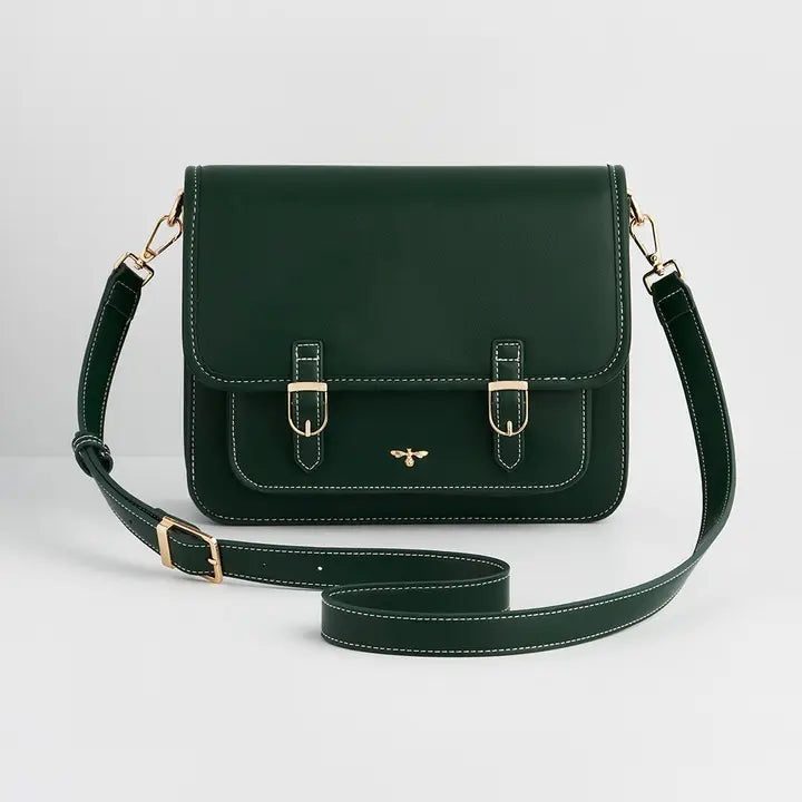 Into the Woods Classic Green Satchel