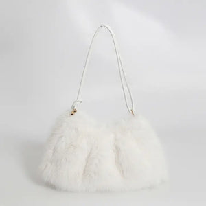 Plush Fur Shoulder Bag