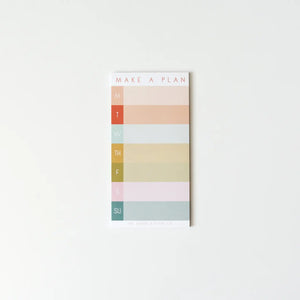Make A Plan Notepad