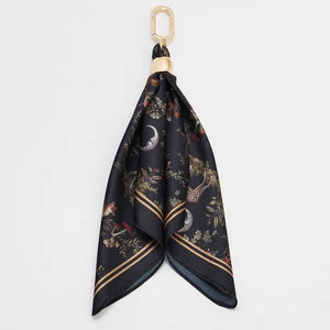 Silk Scarf Bag Charm