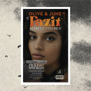 Twilight Bat Glitter Freckles— Halloween Makeup