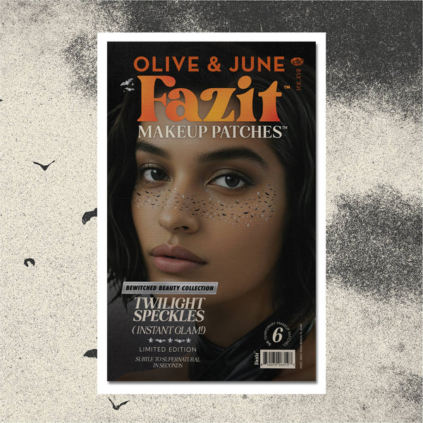 Twilight Bat Glitter Freckles— Halloween Makeup