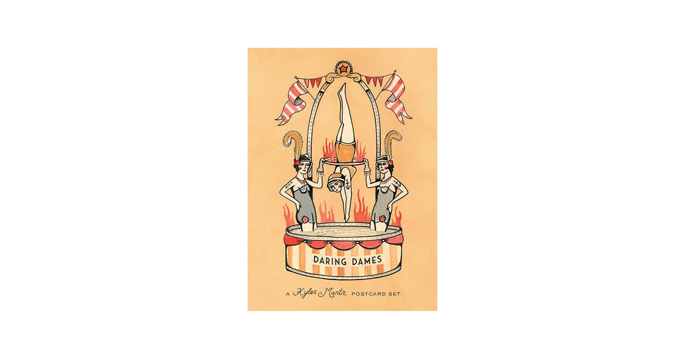 Daring Dames Postcard