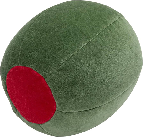 Velvet Olive Pillow