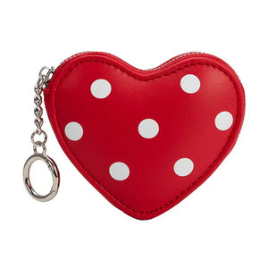 Puffy Heart Coin Purse Charm