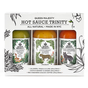 Queen Majesty Hot Sauce Trinity