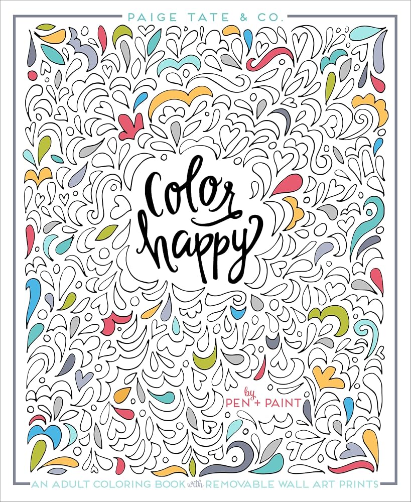 Color Happy Coloring Book