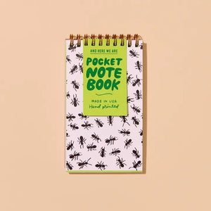 Letterpress Small Spiral Notebook