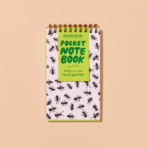 Letterpress Small Spiral Notebook