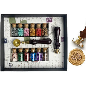 Wax Seal Bead and Stamp Set