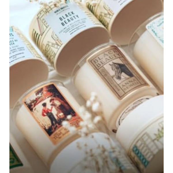 Scented Book Candle