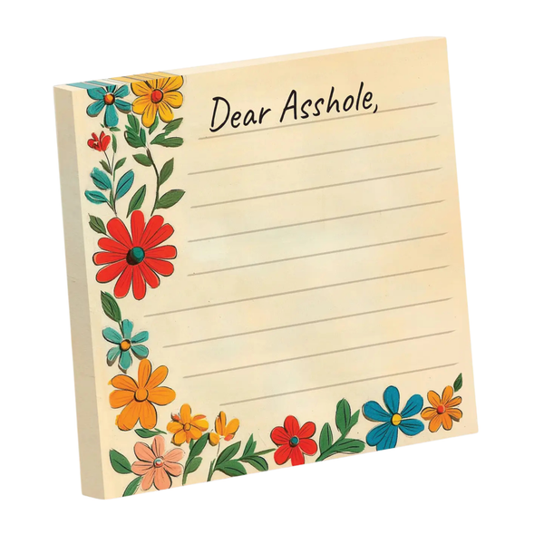 Sarcastic Sticky Notepad