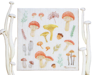 Wild Mushroom Sponge Cloth