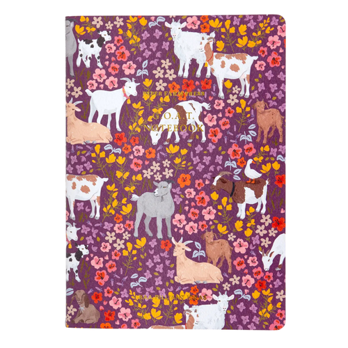 Farm Animal Stitched Notebook