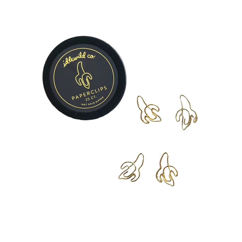 Gold Plated Paper Clips