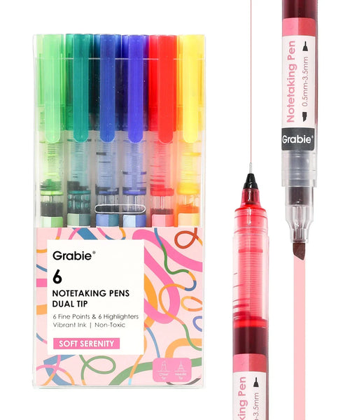 Dual-Tip Note-taking Pens
