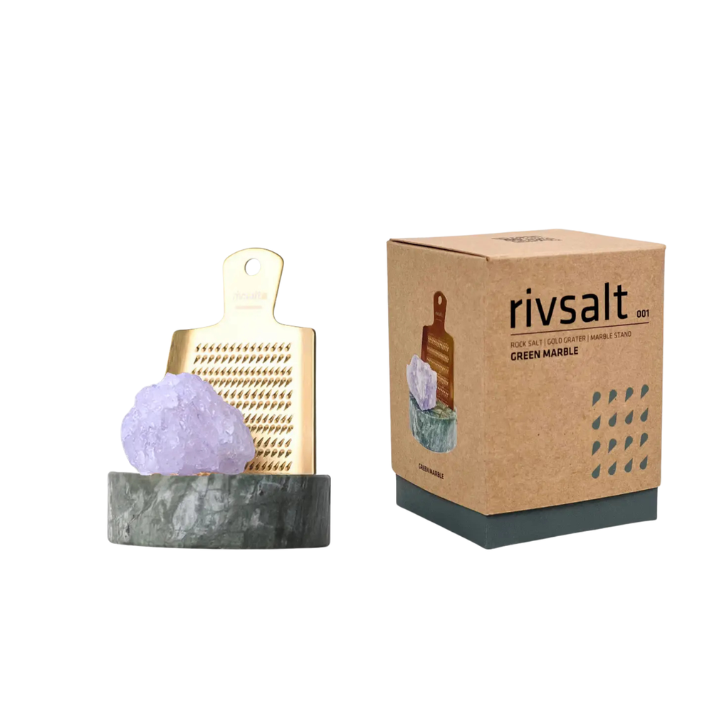 Rock Salt With Grater Set