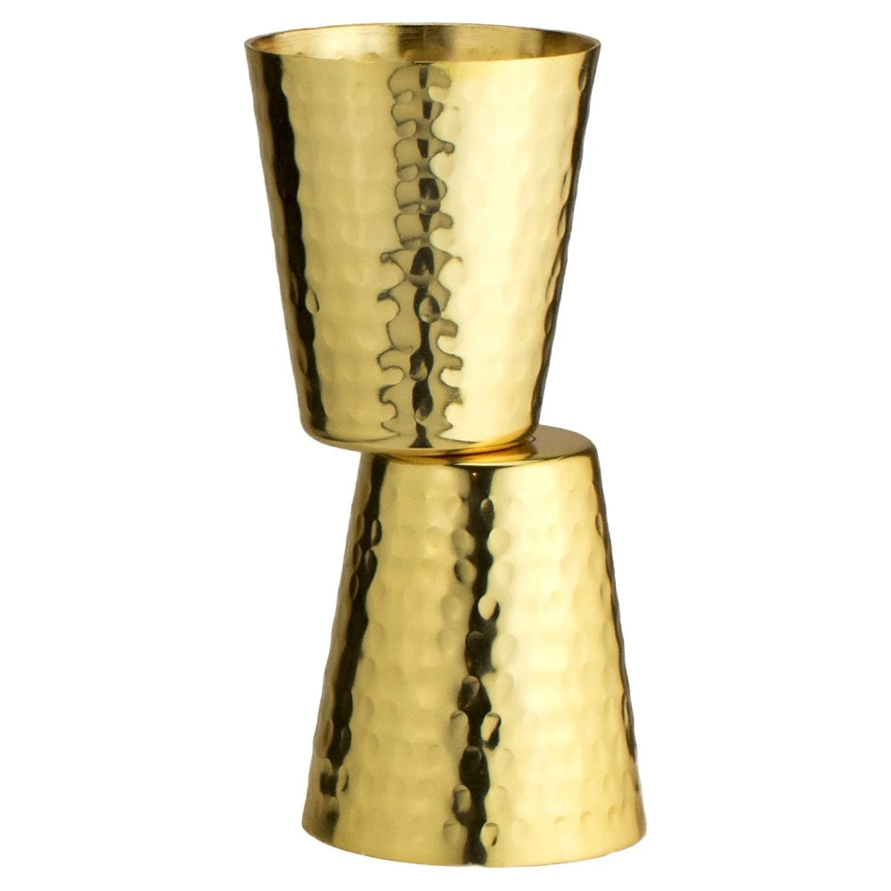 Hammered Gold Shot Glasses