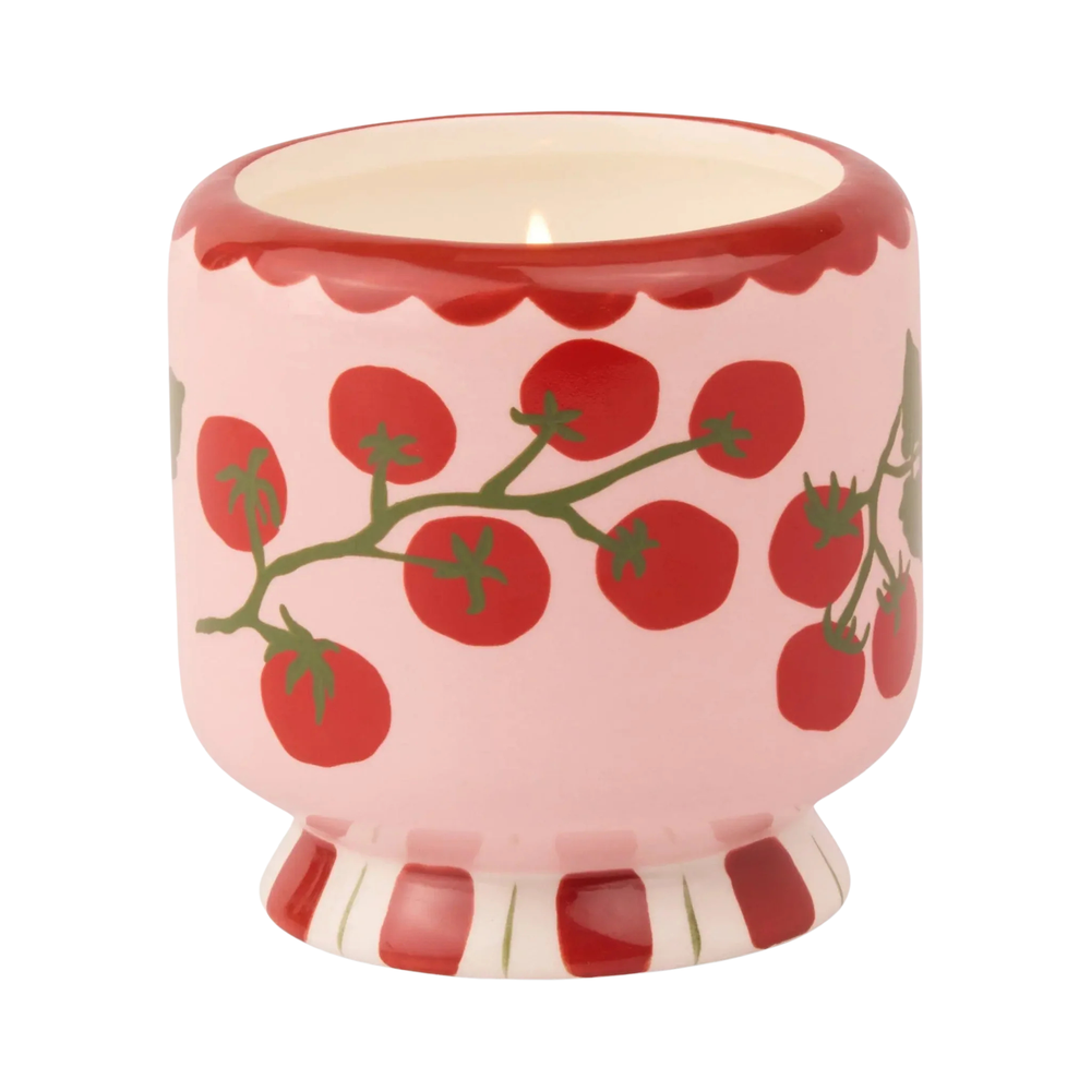 Heirloom Tomato Ceramic Candle