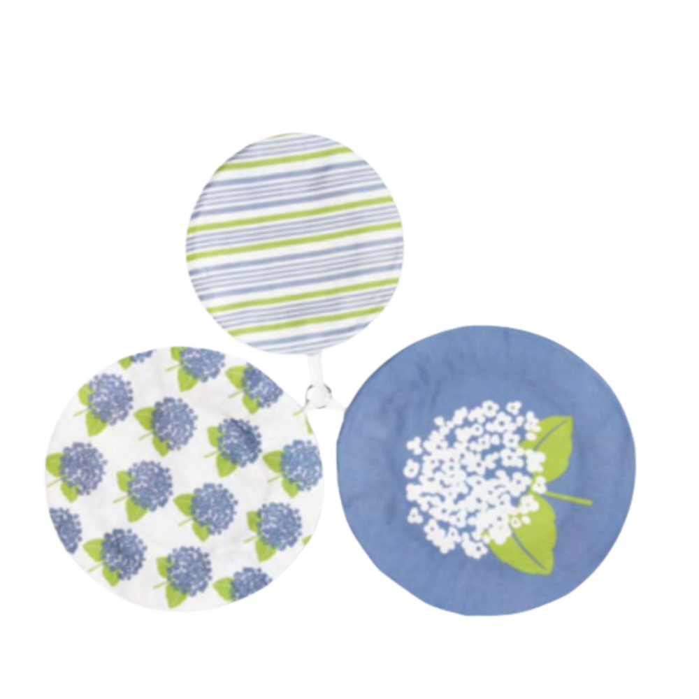 Set of 3-Cotton Dish Covers