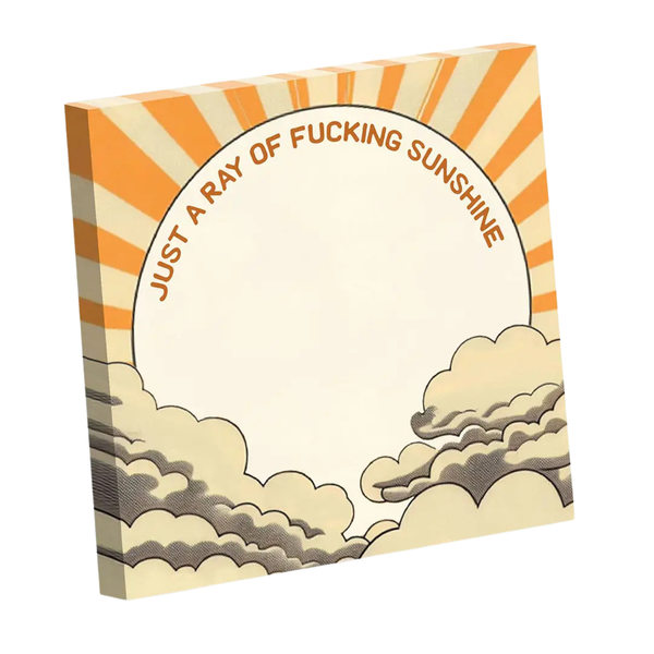 Sarcastic Sticky Notepad