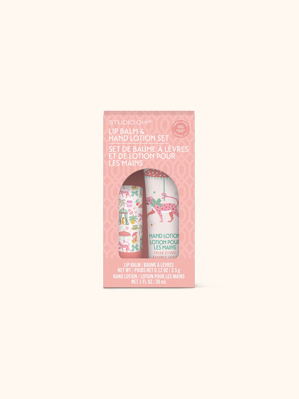 Lip Balm & Hand Lotion Set