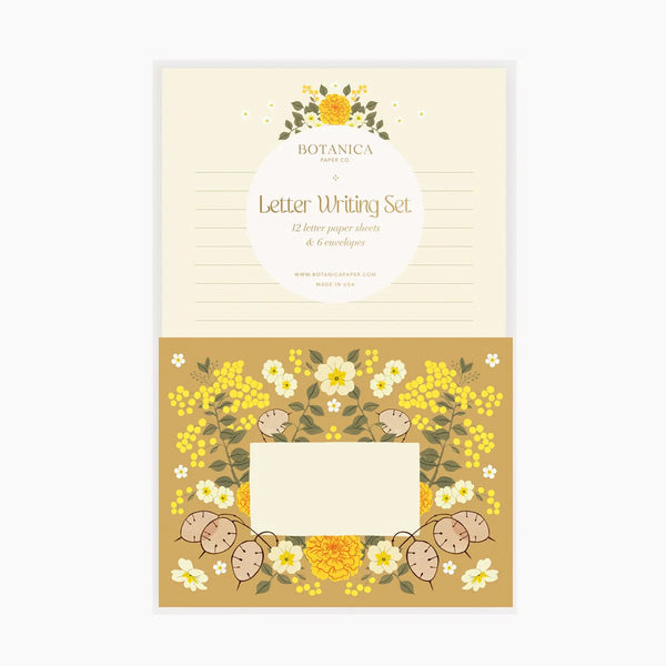Botanica Paper Co. Letter Writing Set