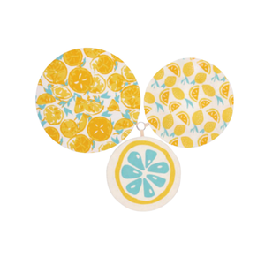 Set of 3-Cotton Dish Covers